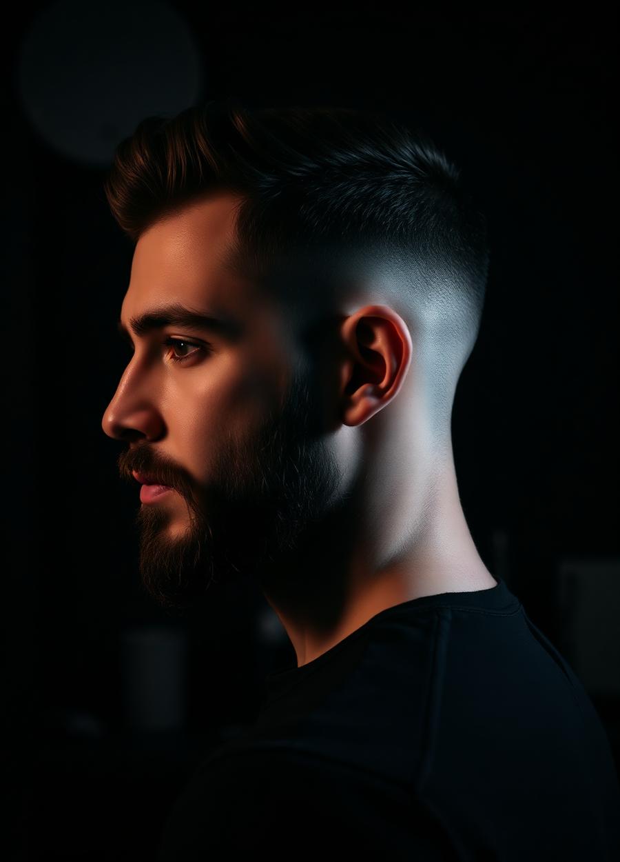 Finished work from Moe's Barbershop